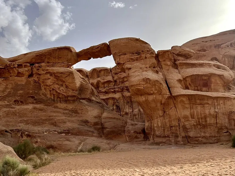 Wadi Rum Jabal Burdah